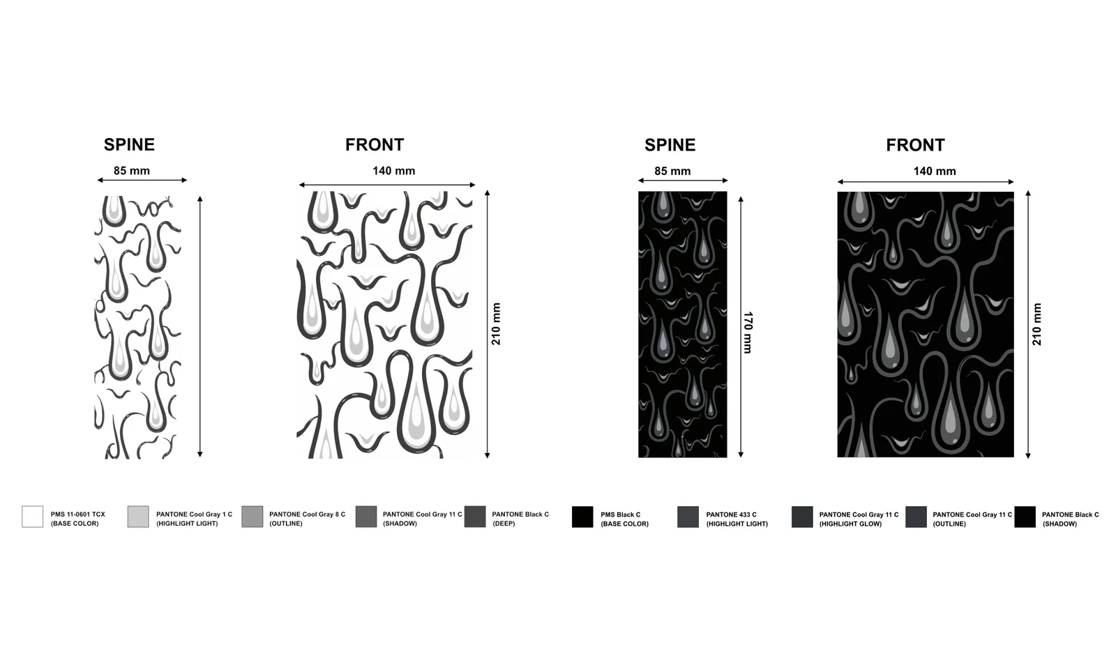Monochrome and midnight production sheet